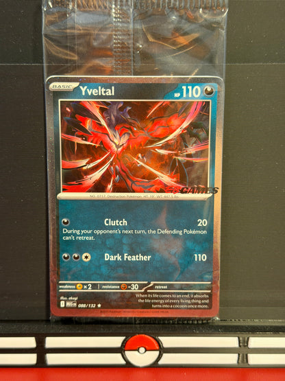 Yveltal | 088/132 | EB Games Promo | Sealed | Mint