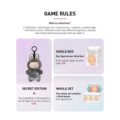 LABUBU V3 Big Into Energy Series Blind Box sealed of 6