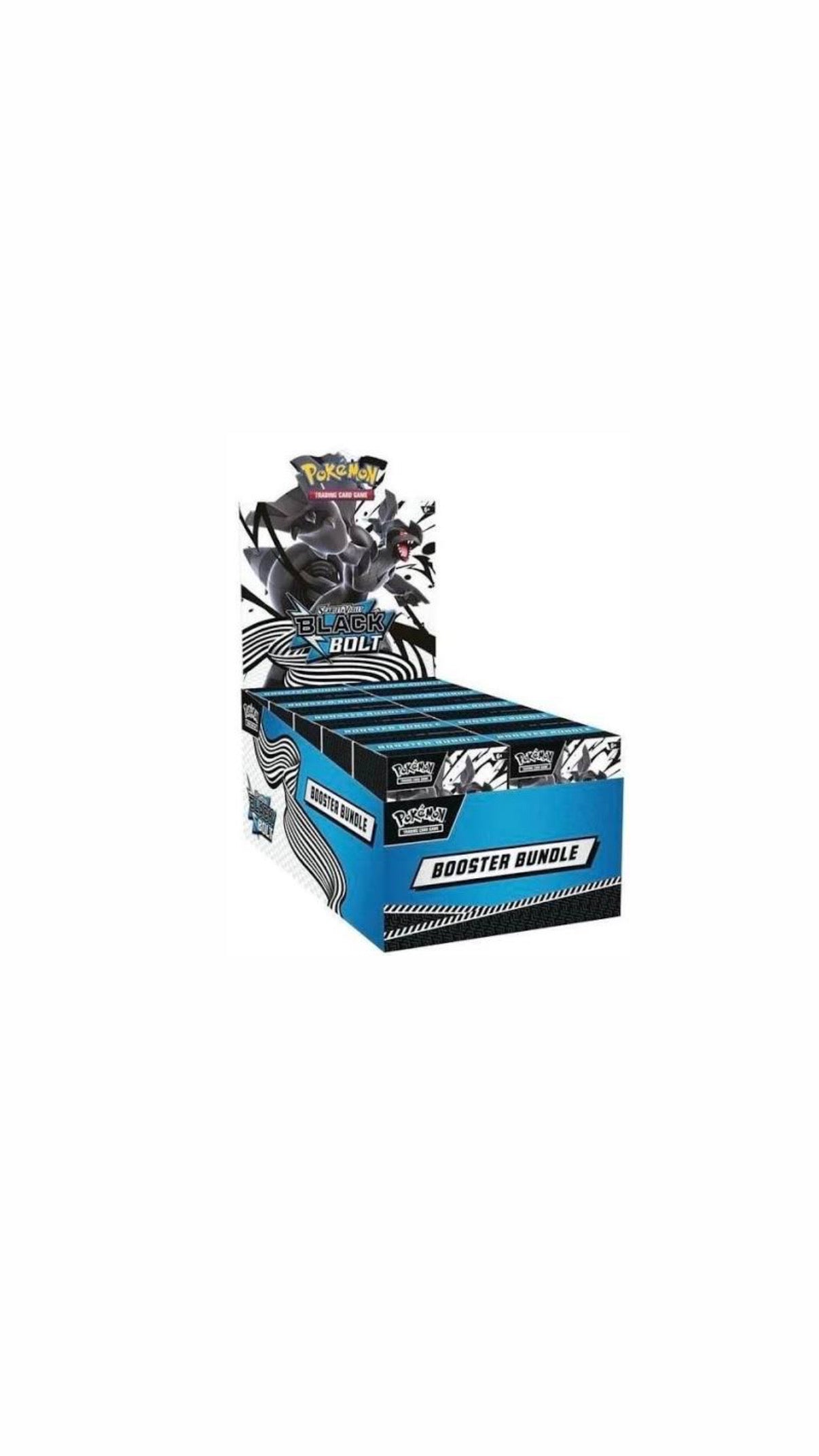 Black Bolt booster bundle display case