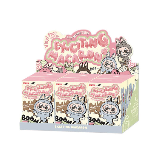 LABUBU V1 The Monsters Exciting Macaron Blind Box sealed of 6