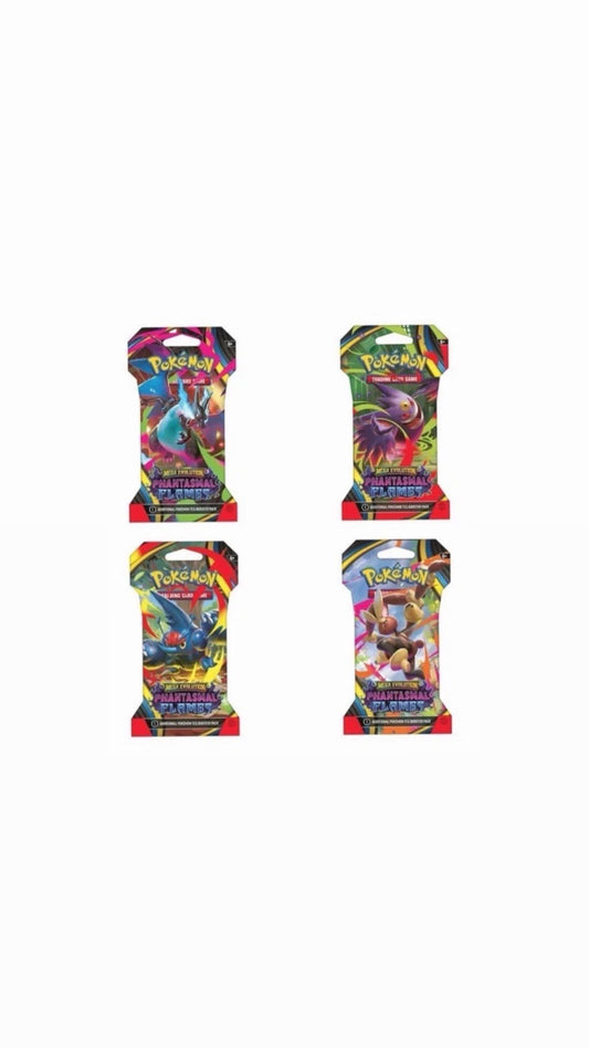 Phantasmal Flames Blister Packs - Full Art Set of 4